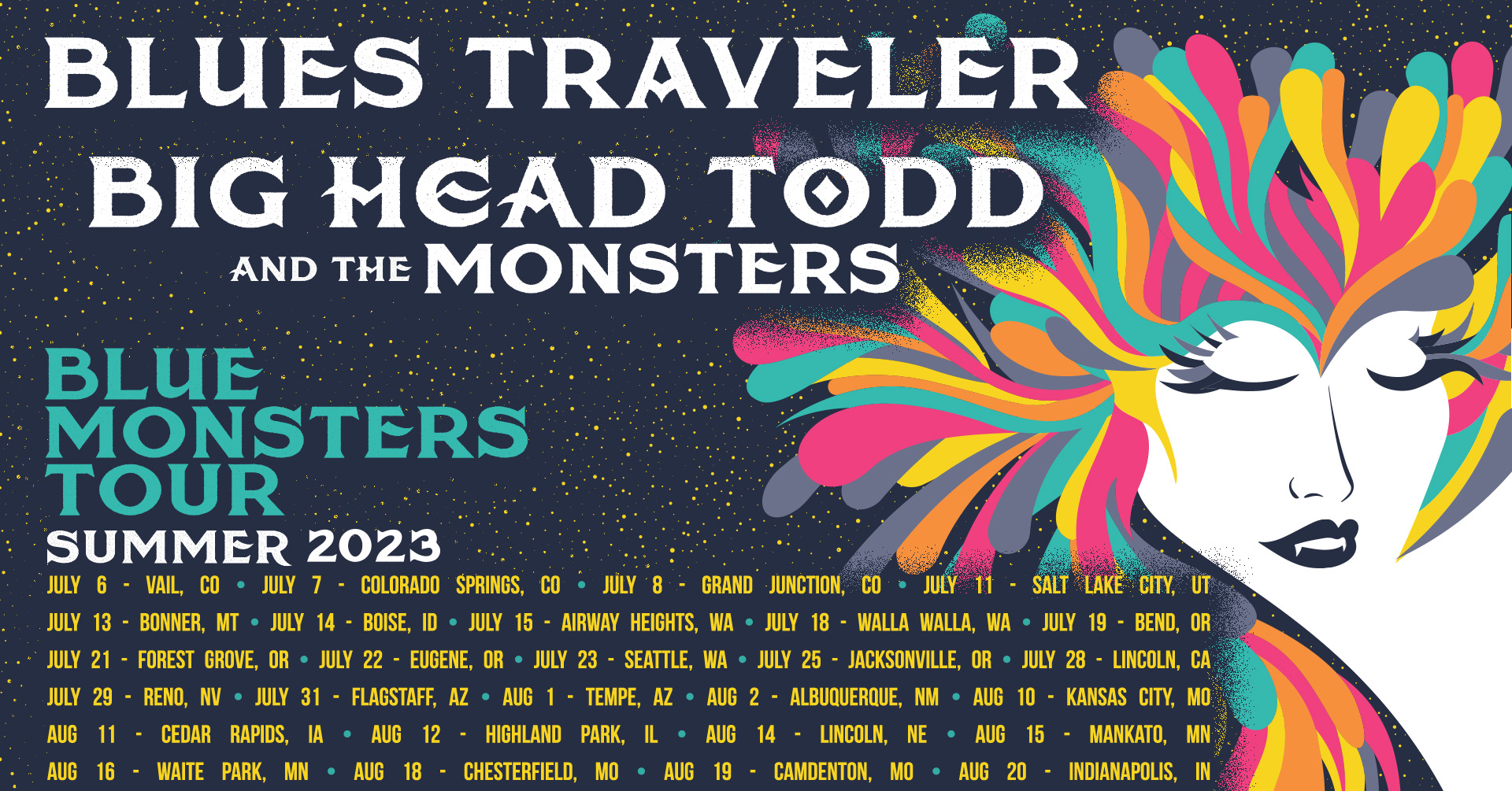 Blue Monsters Tour with Big Head Todd and the Monsters • Blues Traveler