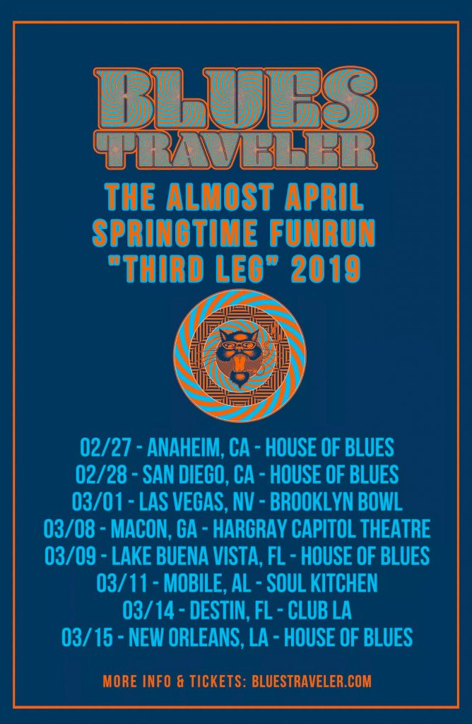 Spring Tour Update • Blues Traveler